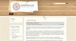 Desktop Screenshot of mankitchen.org